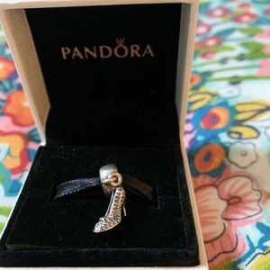 Authentic Pandora Cinderella’s Glass Slipper Charm